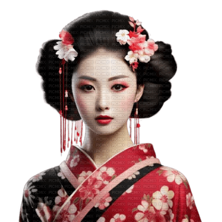 geisha - png ฟรี
