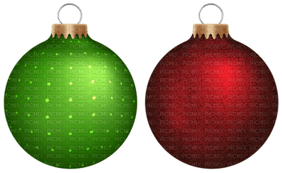 Kaz_Creations Christmas Decoration Baubles Balls - png gratis