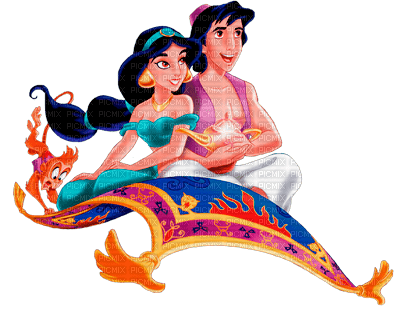 Y.A.M._Cartoons Aladdin Disney - Free PNG
