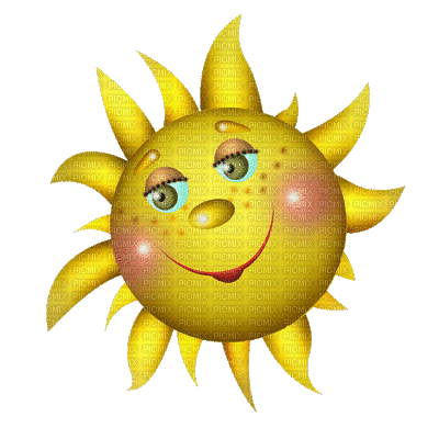 солнце - Ilmainen animoitu GIF
