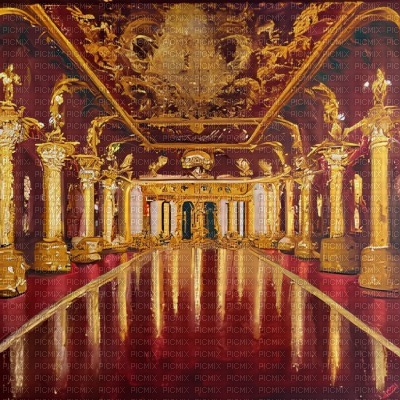 Maroon and Gold Ballroom - 免费PNG