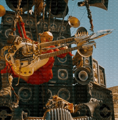 rock and roll - GIF animado grátis