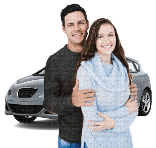 Kaz_Creations Couple-Car-Transport - kostenlos png