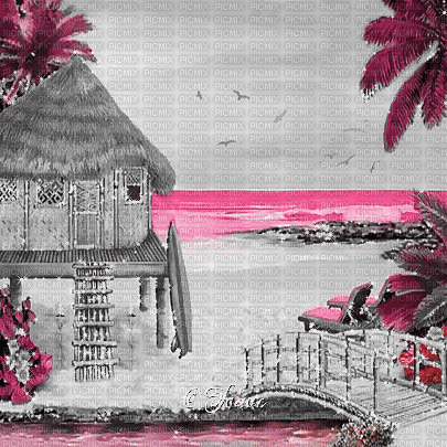soave background animated summer tropical beach - GIF เคลื่อนไหวฟรี