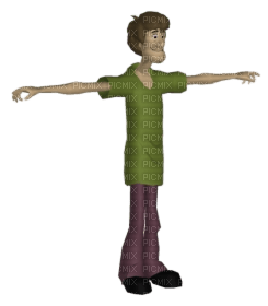 Shaggy T-pose - Free PNG