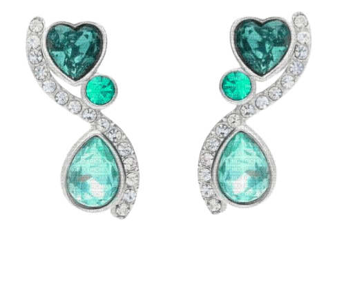 Earrings Tiffany - By StormGalaxy05 - png ฟรี