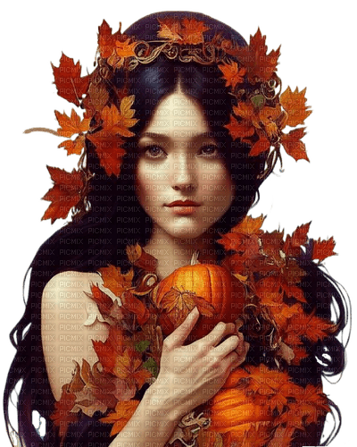 Осенний образ - png gratis