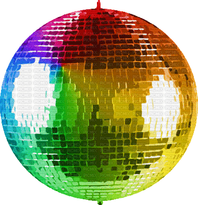 Disco ball bp - GIF animasi gratis