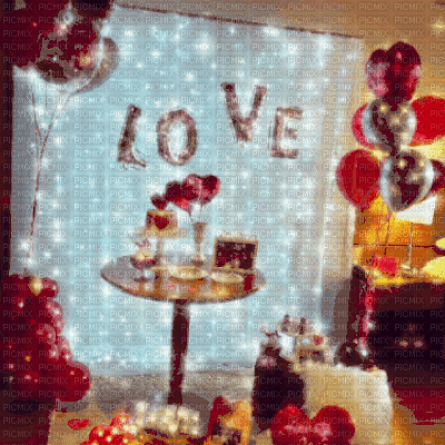 Romantic Room - Δωρεάν κινούμενο GIF