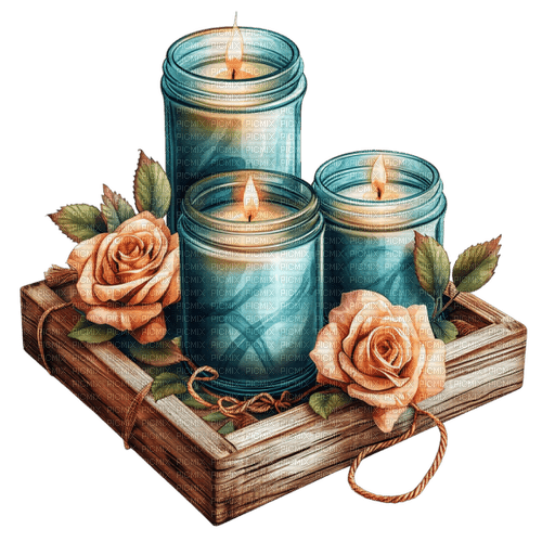 Candles. Leila - png ฟรี