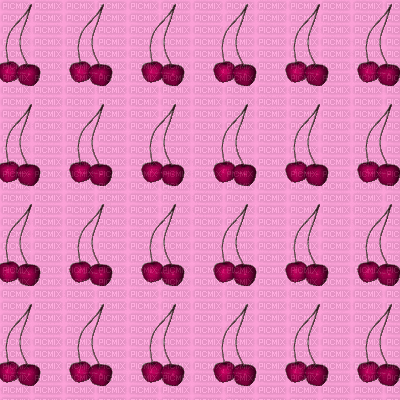 Pink Cherries Background - Gratis animerad GIF