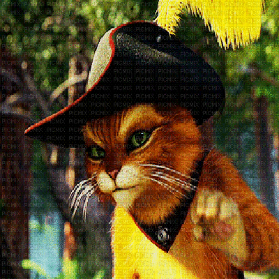 puss in boots animated bg gif - Kostenlose animierte GIFs