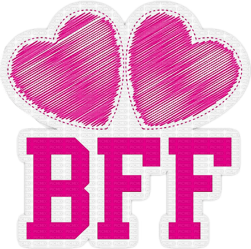 best friends forever Bb2 - PNG gratuit