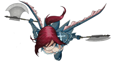 Erza Scarlet laurachan fairy tail - png ฟรี