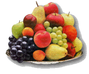 Obst und Gemüse - GIF animé gratuit