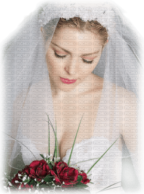 woman bride la mariée - png ฟรี