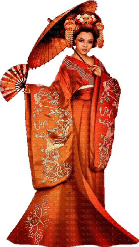 geisha by nataliplus - PNG gratuit