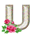 letter u - Бесплатный анимированный гифка