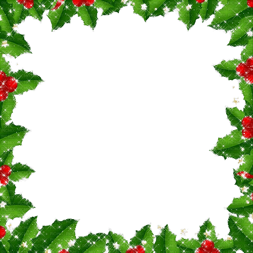 kikkapink winter christmas frame - Gratis geanimeerde GIF