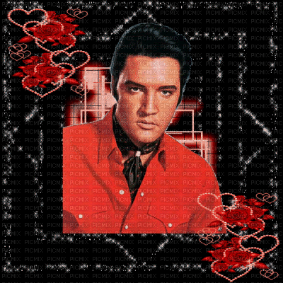Elvis Presley - Darmowy animowany GIF