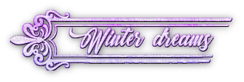 soave text deco winter dreams purple - PNG gratuit