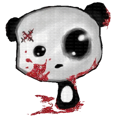 Murder Panda - Nemokamas animacinis gif