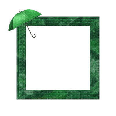 Small Green Frame - GIF animado gratis