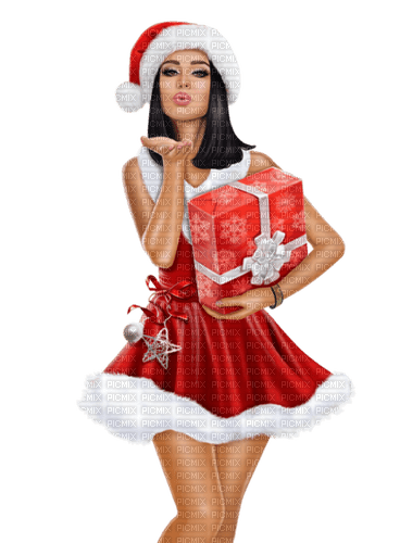 christmas woman by nataliplus - zdarma png