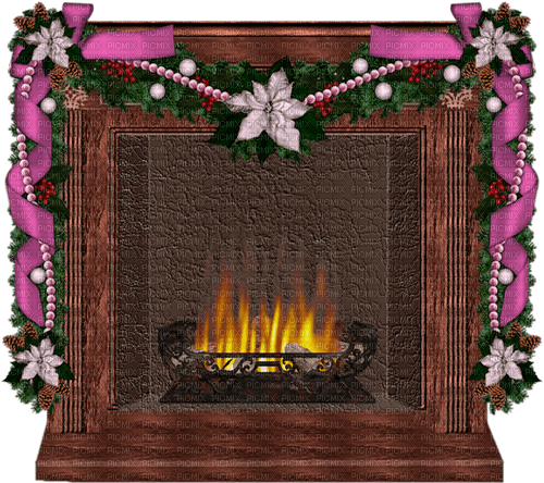 Fireplace Chimney Christmas - png gratuito
