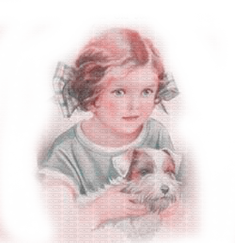 kikkapink vintage children child baby girl dog - bezmaksas png