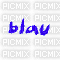schalke blau01 - Darmowy animowany GIF