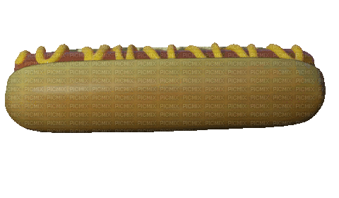 spinning hot dog - 無料のアニメーション GIF