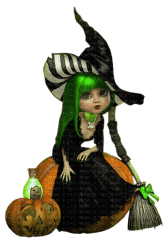 ведьма, Хэллоуин, Карина - darmowe png