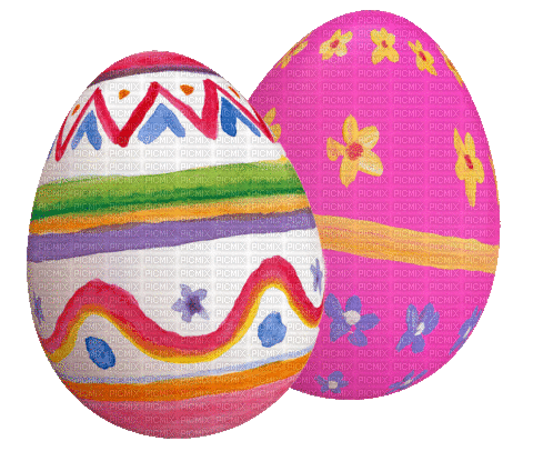 Easter.Eggs.Œufs. Pâques.Victoriabea - Animovaný GIF zadarmo