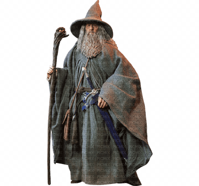 gandalf wizzard hobbit  lord of the rings - darmowe png