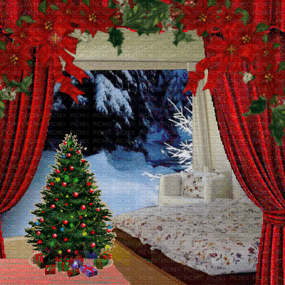CHRISTMAS ROOM-BG-ESME4EVA2021 - Безплатен анимиран GIF