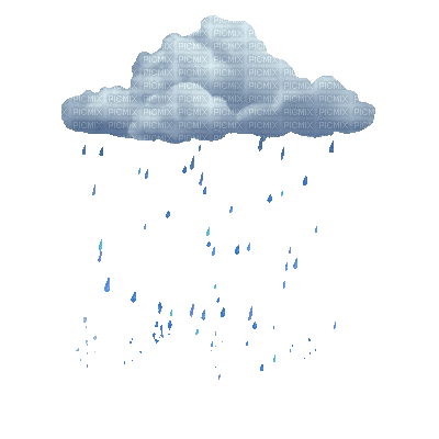 deszcz - Gratis geanimeerde GIF