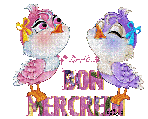 bon Mercredi - GIF animado grátis