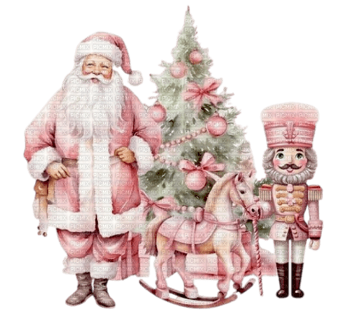 Pink Christmas - besplatni png