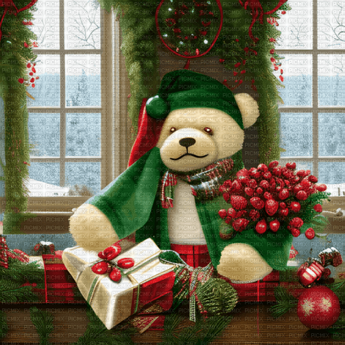 Background Winter Christmas - Bogusia - безплатен png