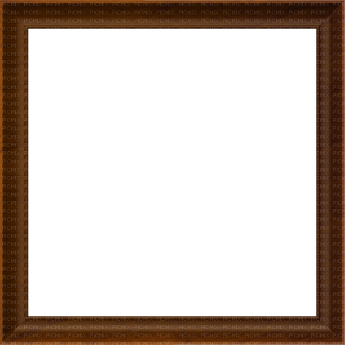 brown frame - gratis png