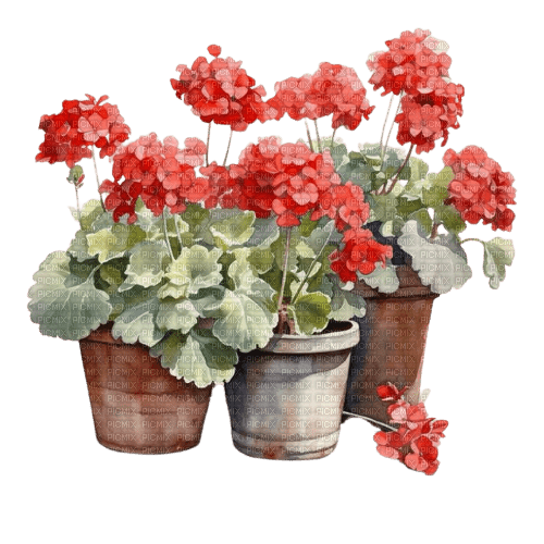 Цветы акварель - besplatni png