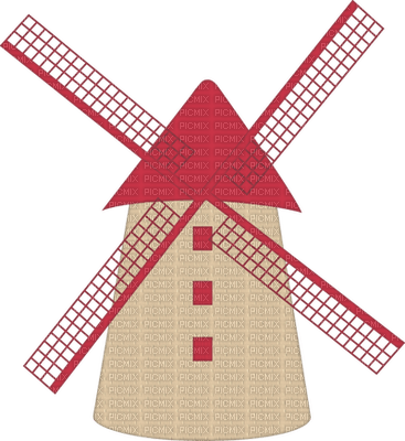 Kaz_Creations Windmills Windmill - ücretsiz png