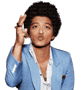 Kaz_Creations Bruno Mars Singer Music - kostenlos png