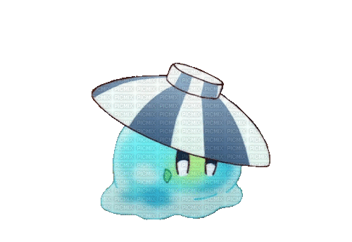 blue blob gif - Bezmaksas animēts GIF