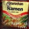 ramen is love - PNG gratuit