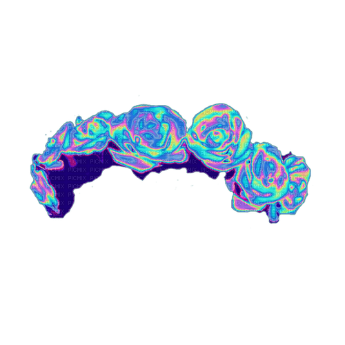 ..:::Holographic Flowercrown:::.. - безплатен png