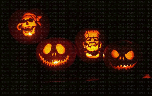 MMarcia gif Halloween abóbora pumpkin - GIF animé gratuit