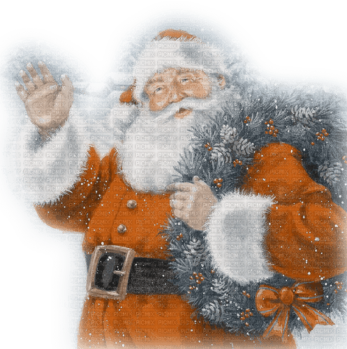 kikkapink santa klaus christmas winter - png ฟรี
