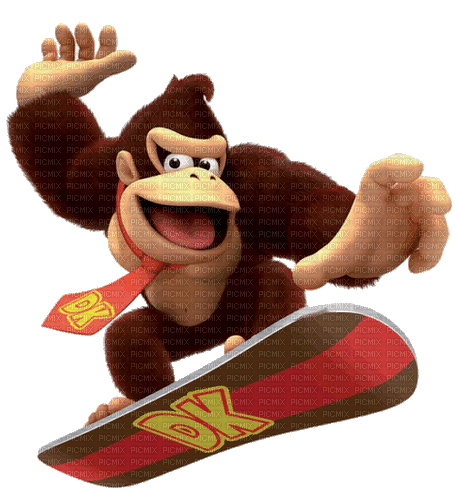Donkey Kong - Bezmaksas animēts GIF